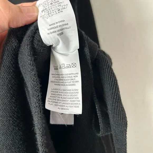 J. Crew slouchy cardigan with side ties size XS - Picture 9 of 9